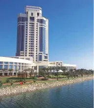  ??  ?? The Ritz-Carlton Doha.