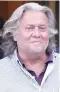  ??  ?? Steve Bannon