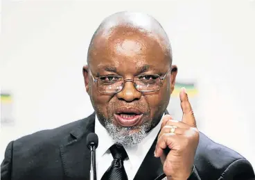  ?? /Lauren Mulligan/The Times ?? Third chance: Mineral resources minister Gwede Mantashe will present the third version of the Mining Charter to President Cyril Ramaphosa.