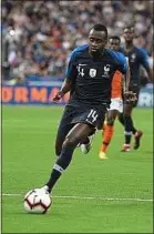  ??  ?? Matuidi répond toujours présent.