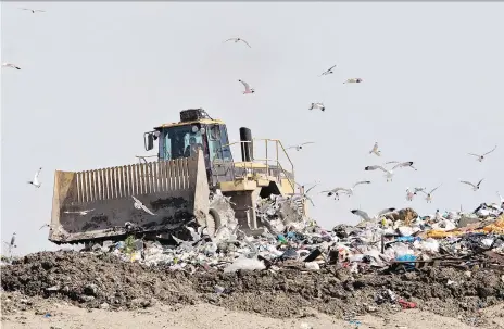  ?? RICHARD MARJAN/FILES ?? Saskatoon hopes to extend the life of its landfill site by 23 years through changes to pickup, including collection of organics.