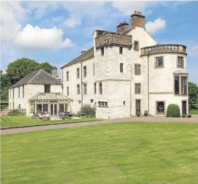  ??  ?? The stunning house boasts three reception rooms and its own swimming pool.