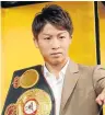  ??  ?? NUMBER 7: Naoya Inoue