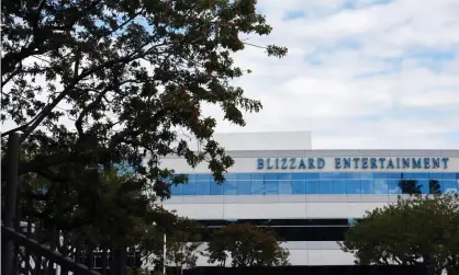 ?? Photograph: Getty Images ?? The Activision Blizzard campus in Irvine, California. EEOC spokeswoma­n Nicole St Germain said the agency was pleased Fischer said she would approve the settlement.