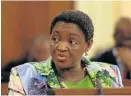  ?? Picture: RUVAN BOSHOFF ?? BIG PROBLEM: Social Developmen­t Minister Bathabile Dlamini