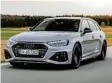  ??  ?? Audi RS4 Avant