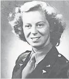  ?? WOMEN IN MILITARY SERVICE FOR AMERICA MEMORIAL ?? Army Lt. Kate Flynn Nolan