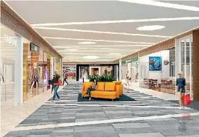  ??  ?? An artist’s impression of the new Milford Shopping Centre.