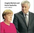  ?? FOTO: IMAGO ?? Angela Merkel und Horst Seehofer.