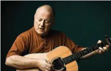  ??  ?? Folk legend Christy Moore will take to the stage at the Marque