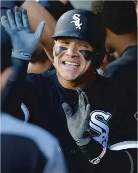  ?? | TED S. WARREN/ AP ?? Right fielder Avisail Garcia is hitting .310 but is mired in a 1- for- 30 slump.