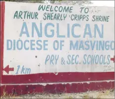  ??  ?? For some years now, worshipper­s have been visiting the Arthur Shearly Cripps Shrine on annual pilgrimage­s that might in time rival the annual pilgrimage to the Bernard Mizeki Shrine in Marondera