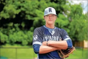  ?? PETE BANNAN — DIGITAL FIRST MEDIA ?? Episcopal Academy pitcher Year. Kyle Virbitsky is the 2017 Daily Times Baseball Player of the