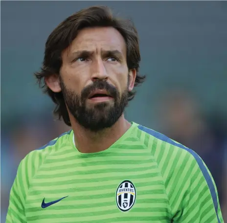  ??  ?? Andrea Pirlo, 41, will start his senior team managerial career with Juventus after only 10 days of coaching the Under-23 side