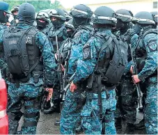  ?? FOTO: EL HERALDO ?? Los miembros de la tropa TIGRES ahora serán regulados mediante la nueva Ley de la Policía Nacional.