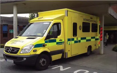  ??  ?? The ambulance that was stationed in Millstreet was withdrawn last week.