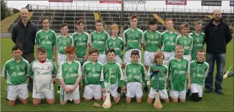  ??  ?? The runners-up from Clonroche.