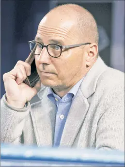  ?? Corey Sipkin ?? CROSSTOWN CALL: Yankees general manager Brian Cashman said Friday he will keep in touch with the Mets, who have Noah Syndergaar­d and Jacob deGrom, as the Bombers try to add a starting pitcher before the trade deadline.