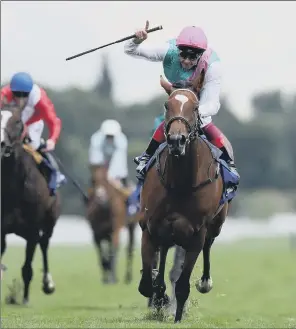  ?? PICTURE: SIMON COOPER/PA. ?? SAME AGAIN PLEASE: Enable and Frankie Dettori win the Yorkshire Oaks during the Ebor Festival at York earlier this year, one of two major titles they will look to retain next year.