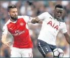  ??  ?? FORCE OF WAN £11m Victor Wanyama