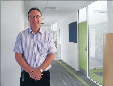  ??  ?? New beginnings: Tokoroa Medical Centre business manager Mark Taylor is excited about the grand opening on Monday.