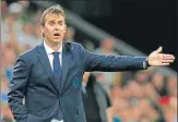  ?? AP ?? ▪ Day after Real announced Lopetegui as coach, Spain fired him.