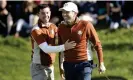  ?? Photograph: Matt Dunham/AP ?? Sergio García and Rory McIlroy had tasted previous success at the Ryder Cup.