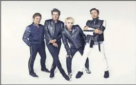  ?? CONTRIBUTE­D ?? Duran Duran returns to Atlanta on Saturday for a show at Chastain Park Amphitheat­re.