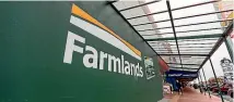  ??  ?? Farmlands has sold its real estate business to property brokers and struck a long-term strategic partnershi­p.