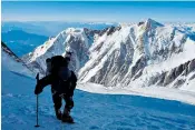  ??  ?? Elisabeth Revol, in hospital with frostbite, was forced to make the ‘terrible’ decision to leave Tomek Mackiewicz (left and below) behind when she was rescued at night by an elite band of Polish climbers