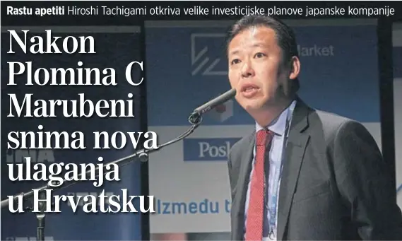  ?? ŽARKO BAŠIĆ/
PIXSELL ?? Hiroshi Tachigami