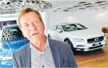  ?? JONAS EKSTROMER/AFP/GETTY IMAGES ?? Volvo Cars CEO Hakan Samuelsson says all Volvo cars will be “electrifie­d” within two years.