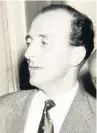  ??  ?? Bernard Baldwin in the early years of the Nos Galan