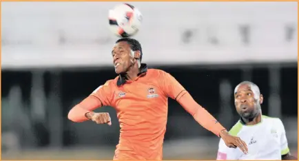  ??  ?? Sammy Seabi of Polokwane City during a recent PSL match at the Old Peter Mokaba Stadium.