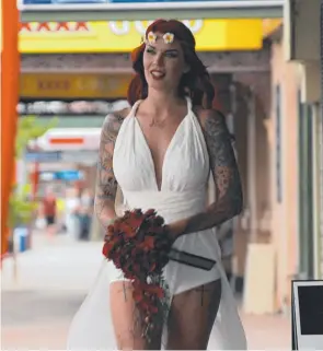  ??  ?? BIG DAY OUT: There are some unintentio­nal community lessons to be learnt from a reality TV’s Australia’s Cheapest Weddings.