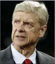  ??  ?? SUFFERING: Arsene Wenger