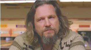  ?? GRAMERCY PICTURES ?? Jeff Bridges is Jeff Lebowski — but insists on being called The Dude — in the cult classic, “The Big Lebowski.”