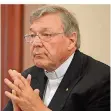  ?? FOTO: IMAGO ?? Gegen den australisc­hen Kardinal George Pell wird ermittelt.