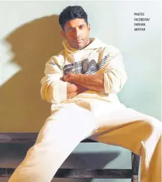  ?? PHOTO: FACEBOOK/ FARHAN AKHTAR ??