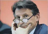  ??  ?? NEW QUESTIONS: Lord Coe has been challenged to explain his version of events surroundin­g corruption after his evidence was undermined.