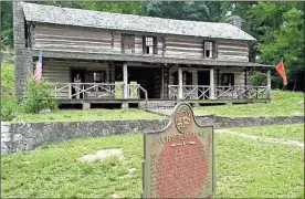  ?? Cpntribute­d ?? Walker County is full of historical and natural landmarks including, above, the John Ross house in Rossville, home of the Cherokee Nation leader in the 1830’s; Chickamaug­a Battlefiel­d,and Rock City, below, where you can see seven states from atop Lookout Mountain.