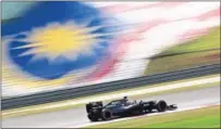  ?? GETTY IMAGES ?? The Malaysian GP has been a permanent fixture on the F1 calendar since 1999.