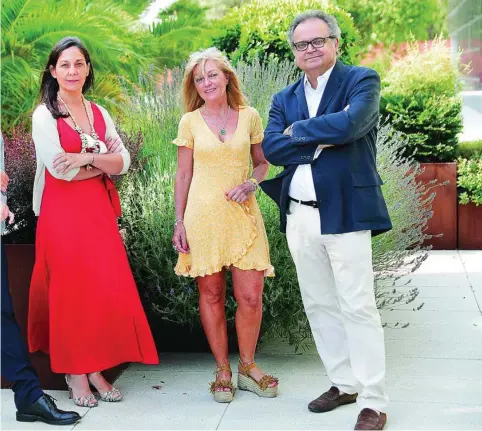  ?? REPORTAJE GRÁFICO: GONZALO PÉREZ ?? De izquierda a derecha, José Ángel García Sáenz, María José Lallena, Begoña Revuelta y Ramón Colomer