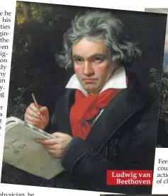  ??  ?? Ludwig van Beethoven