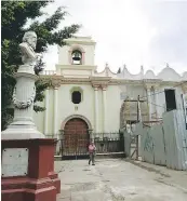  ??  ?? La Iglesia de El Rosario es conocida como la Iglesia La Merced.