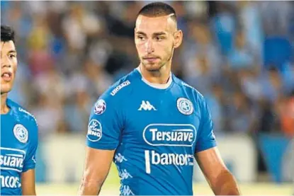  ?? (LA VOZ) ?? Cumpliendo. Novillo fue titular en los tres partidos de Belgrano en 2019 en la Superliga.