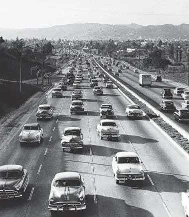  ?? Orville Logan Snider / Getty Images ?? ‘Driving While Black’ chronicles life-and-death struggles blacks faced while traveling by car in America.