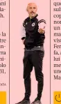  ?? LAPRESSE ?? Vincenzo Italiano
43 anni, seconda stagione allo Spezia che ha portato alla prima, storica promozione in Serie A