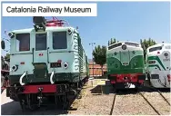  ??  ?? Catalonia Railway Museum