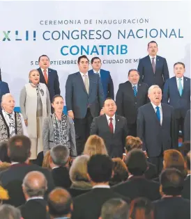  ?? OCTAVIO HOYOS ?? Olga Sánchez, Claudia Sheinbaum, Rafael Guerra y el presidente López Obrador.